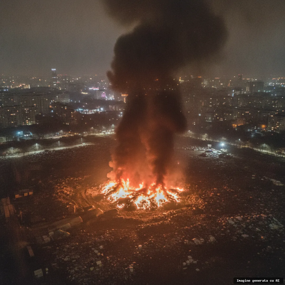 Arderi ilegale la Sintești: de ce Bucureștiul se sufocă și ce urmează