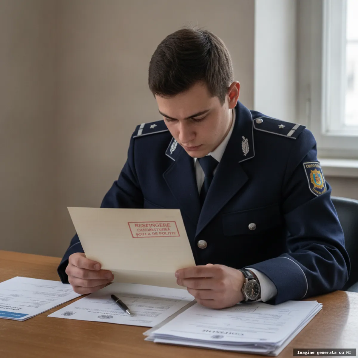 Cum poți contesta respingerea la școala de poliție