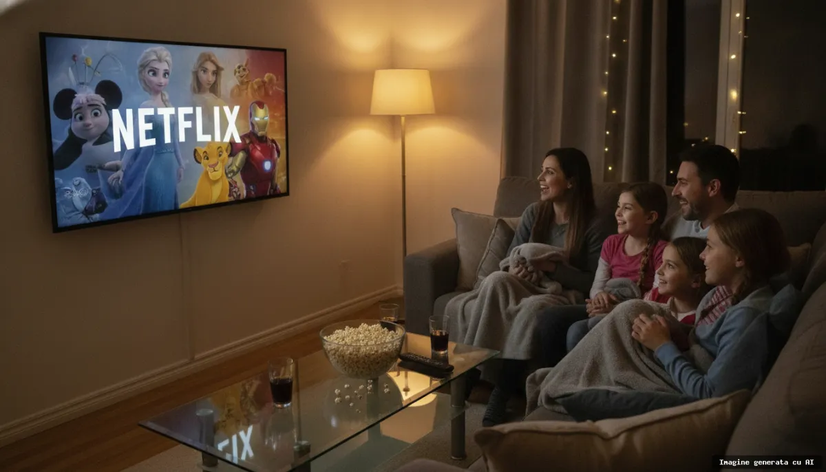 Filmele Disney ajung pe Netflix: ce poți vedea deja în România