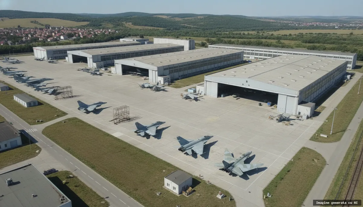 Romarm ar putea absorbi IAR Ghimbav, Avioane Craiova și Romaero (imagine generată cu AI)