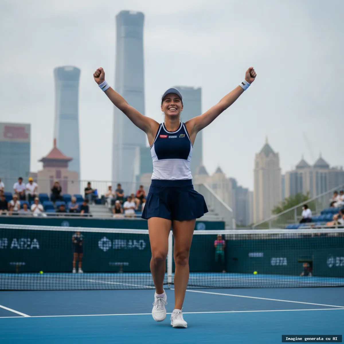Gabriela Ruse joacă în turul 2 la Beijing. Record în carieră