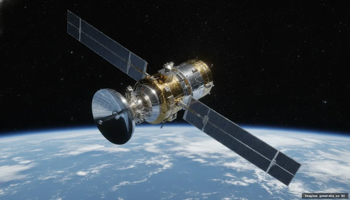 Telescopul spațial lansat în 1990: ghidul Hubble pentru pasionați (imagine generată cu AI)