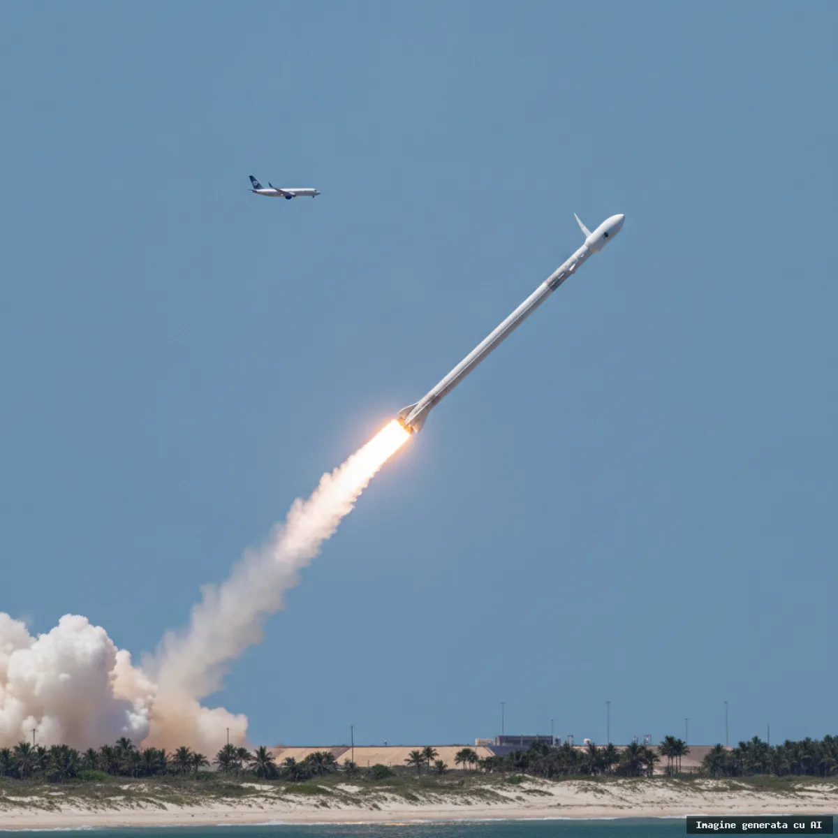 Recordul SpaceX: racheta care ajunge în spațiu mai repede decât un zbor cu avionul