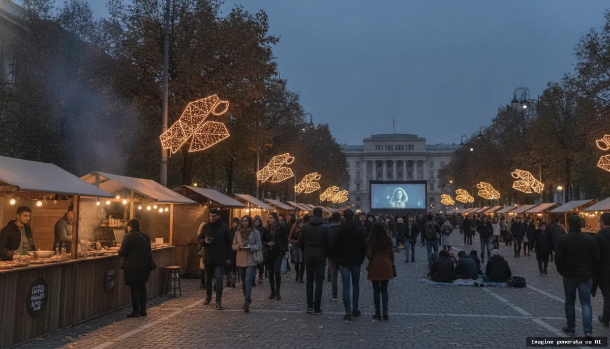 Evenimente în weekendul 10-11 octombrie: ce poți face în București și în țară (imagine generată cu AI)
